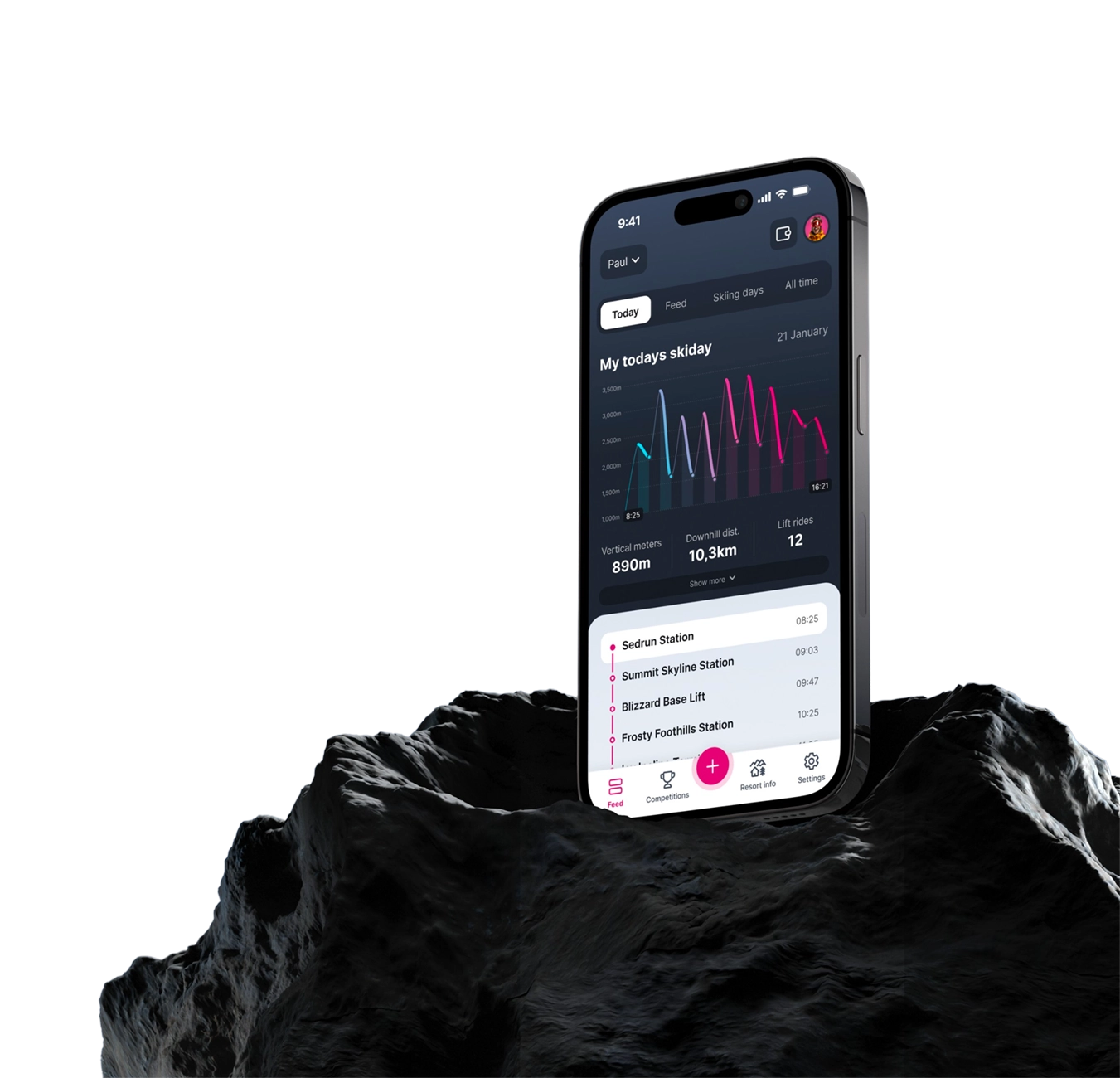 Digitale Unterhaltung Skiline